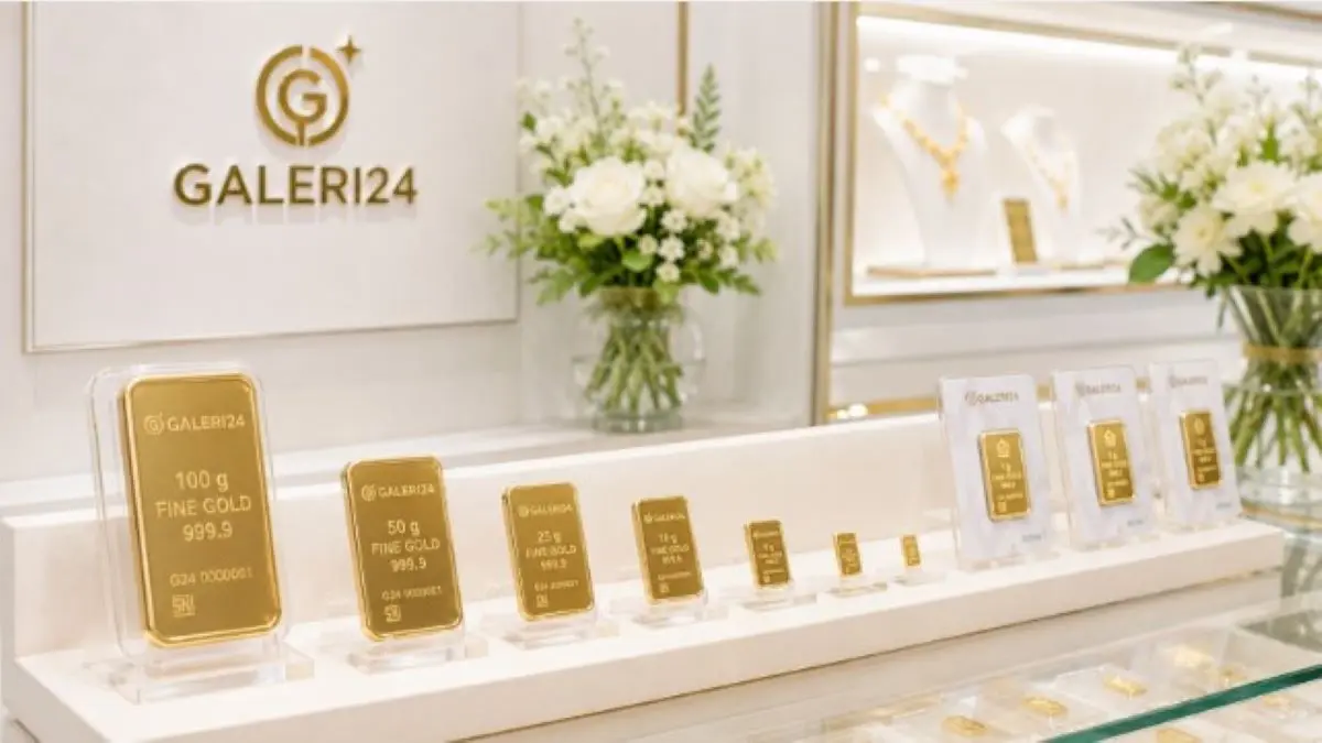 Harga emas Galeri24 hari ini Selasa 1 September 2026