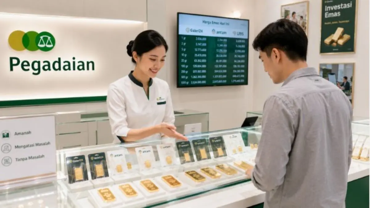 Harga emas pegadaian hari ini Rabu 2 September 2026 Galeri24, Antam, dan UBS! Cek Daftar Lengkapnya harga emas pegadaian hari ini Rabu 2 September 2026