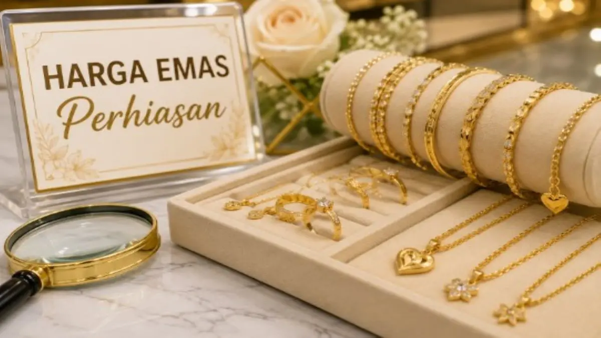 Harga Emas Perhiasan Hari Ini Kamis 3 September 2026 Tetap Stabil di Raja Emas dan Laku Emas? Cek Rinciannya harga emas perhiasan hari ini Kamis 3 September 2026