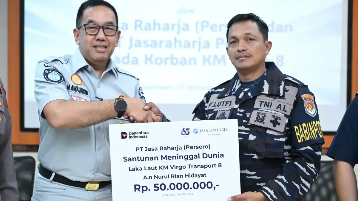Satu ABK Korban Meninggal Dunia KM Virgo Kembali Teridentifikasi, Jasa Raharja Serahkan Santunan ke Keluarga KM Virgo