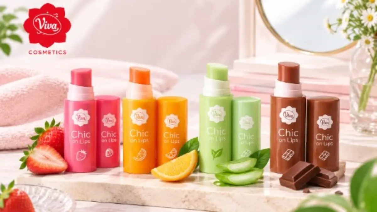 Bibir Kering Pecah-Pecah? Coba Lipbalm Viva Chic on Lips, Pilihan Murah untuk Bibir Lembap dan Terawat! Lipbalm Viva Chic on Lips