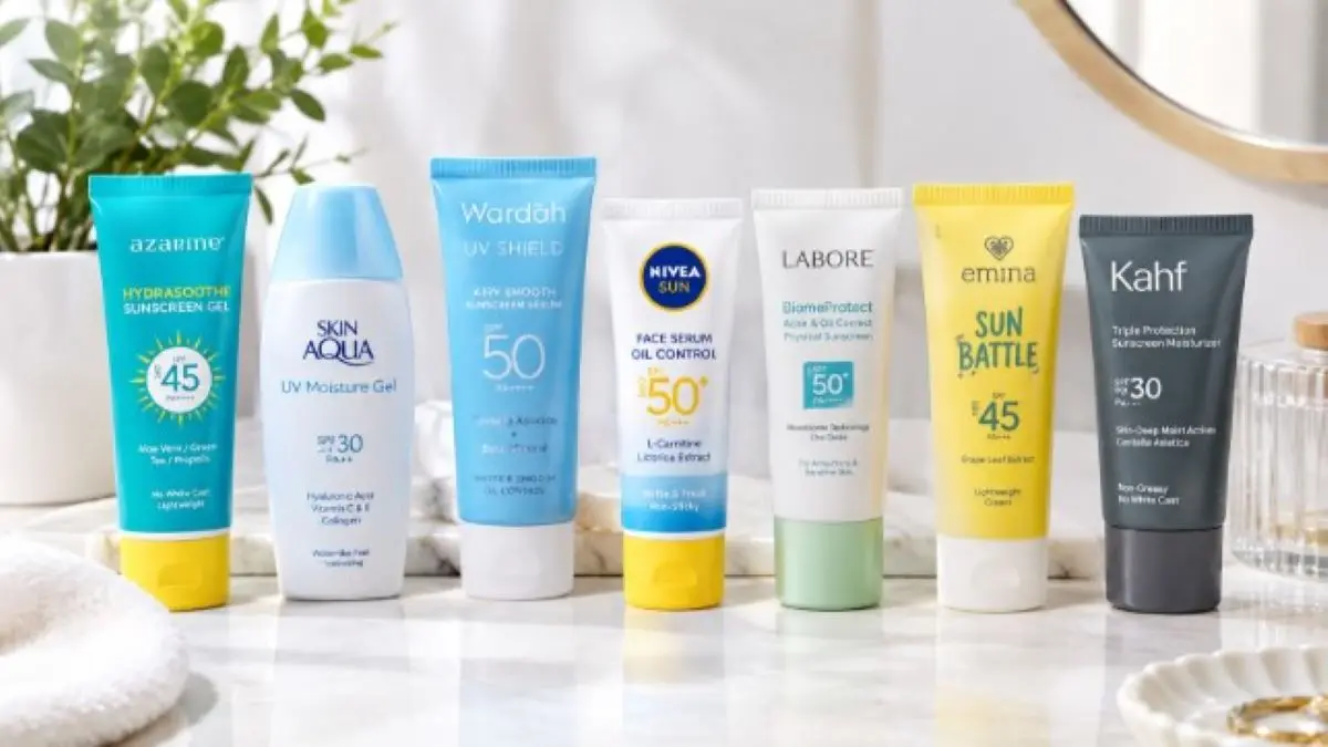 Merk Sunscreen untuk Kulit Berminyak