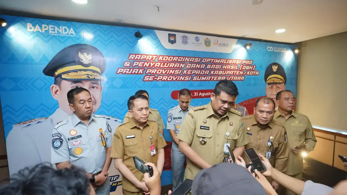 Hadiri Rakor Optimalisasi PAD Sumut, Jasa Raharja Dorong Penguatan Sinergi dan Pelayanan Samsat Optimalisasi PAD Sumut