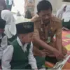 Peringati Hari Kunjung Perpustakaan, Puluhan Siswa RA di Pekalongan Diajak Belajar Literasi Sejak Dini