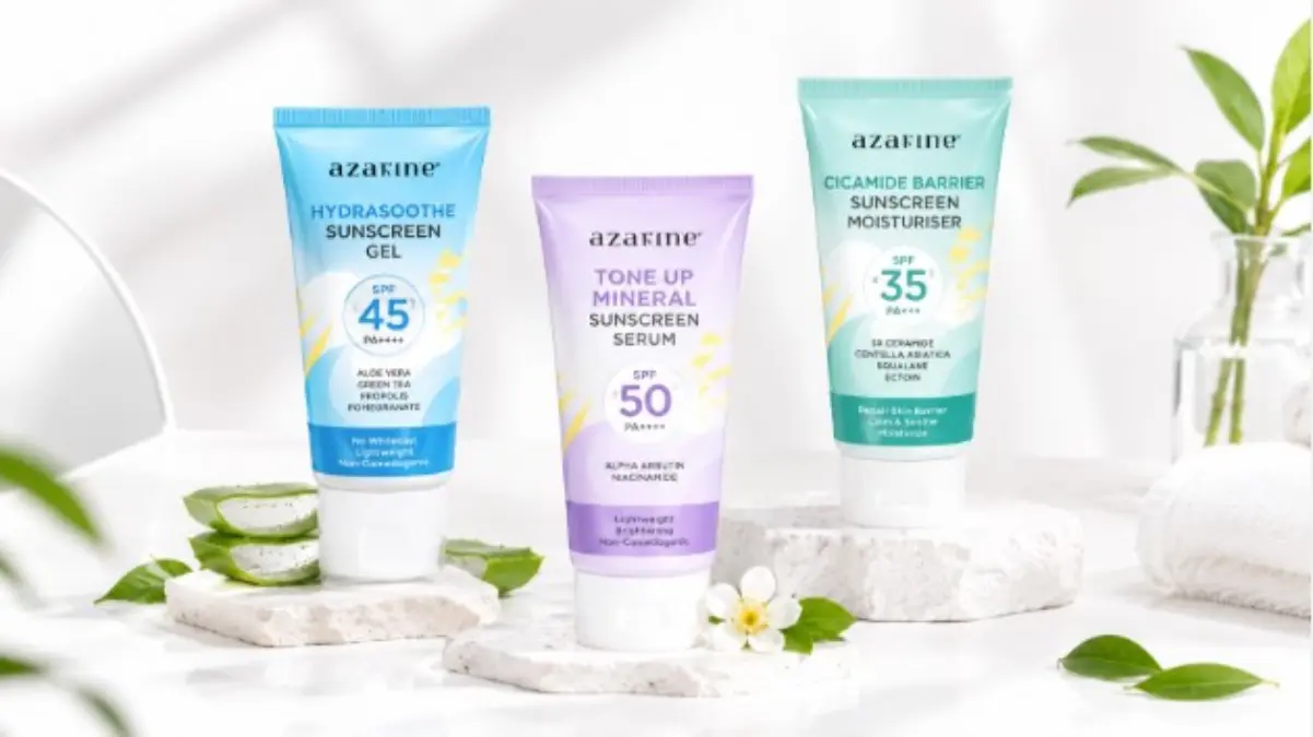Rekomendasi Sunscreen Azarine untuk Kulit Sensitif Sesuai Kondisi! Kering, Berminyak, Hingga Berjerawat Rekomendasi sunscreen Azarine untuk kulit sensitif