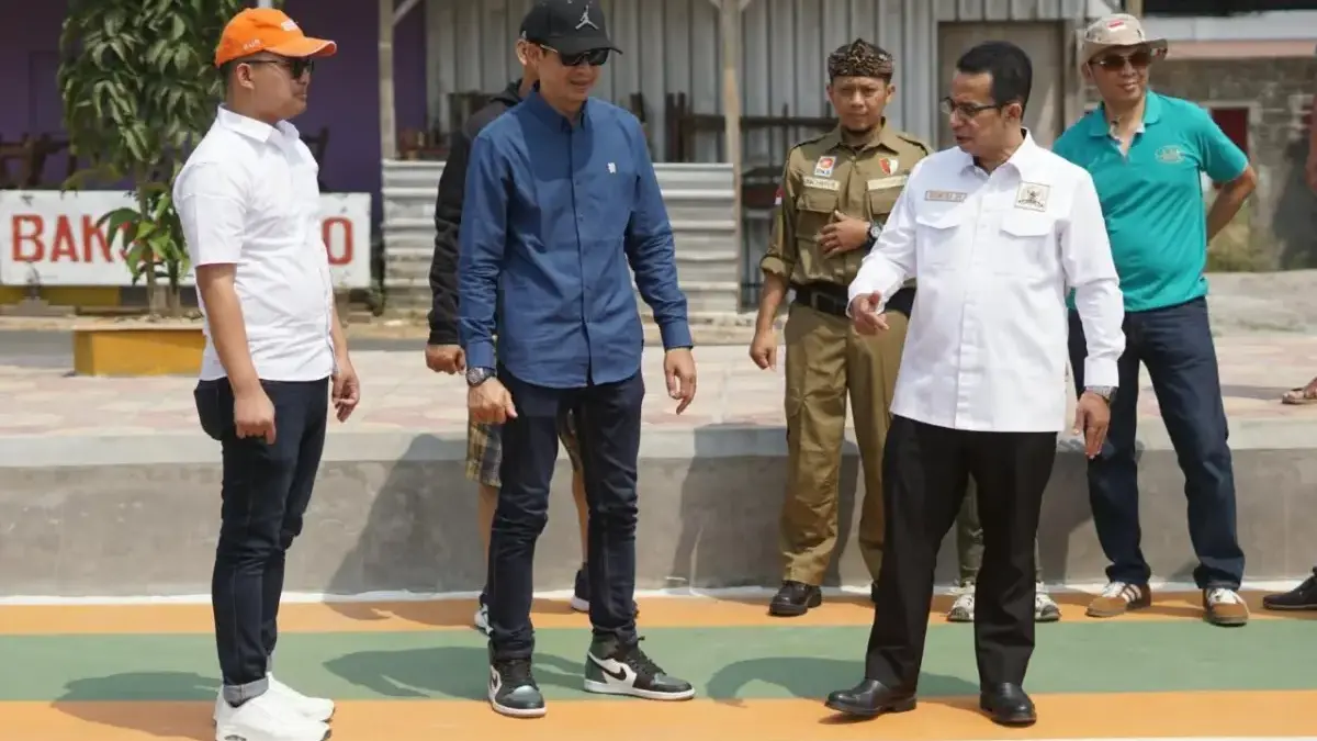 Wujudkan Ruang Publik Aman di Limpung, Rizal Bawazier Dorong BUMN Bawa Manfaat Nyata untuk Daerah Jogging track