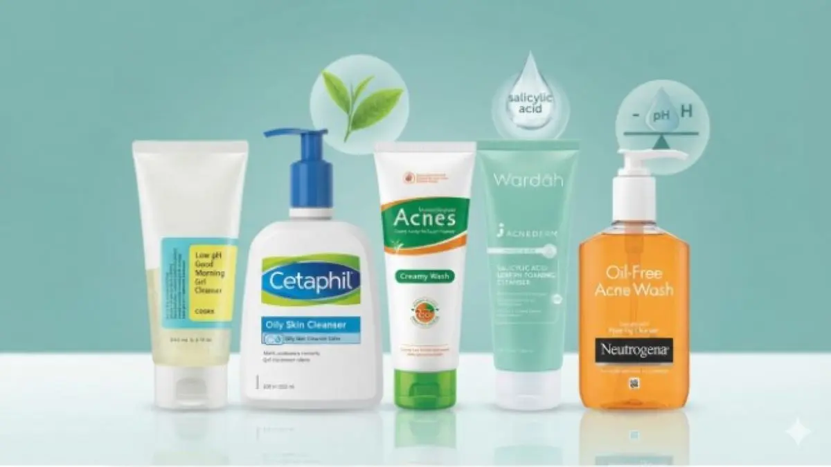 5 Sabun Cuci Muka untuk Kulit Berminyak dan Berjerawat, Harga Mulai 16 Ribuan! Sabun cuci muka untuk kulit berminyak dan berjerawat