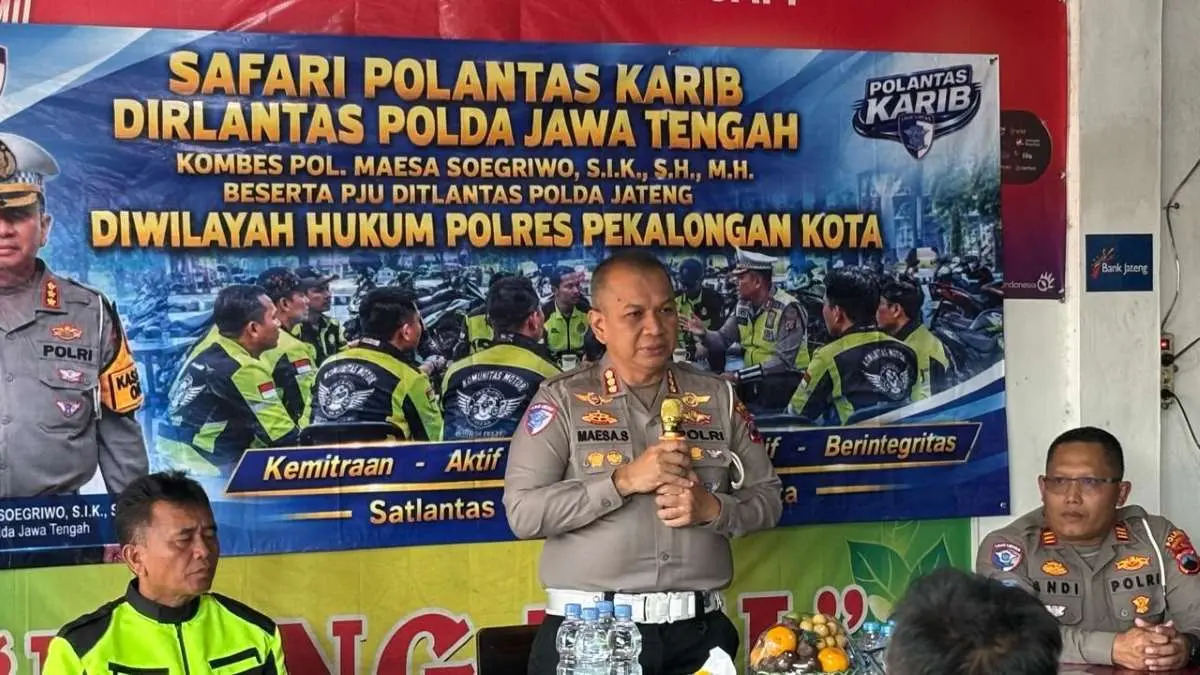 Safari Polantas Karib Pekalongan, Dirlantas Polda Jateng Dorong Komunitas Otomotif Pelopor Keselamatan