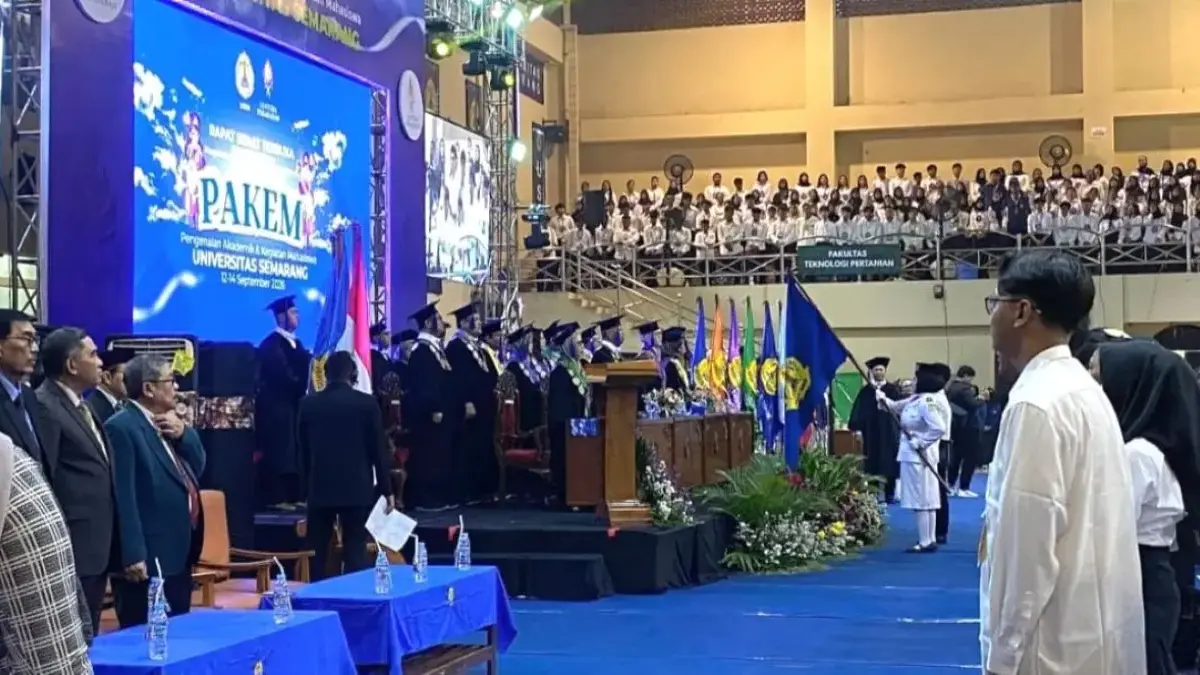 Sambut 2.765 Mahasiswa Baru, Universitas Semarang Gelar Pakem 2026 dan Tekankan Literasi Digital