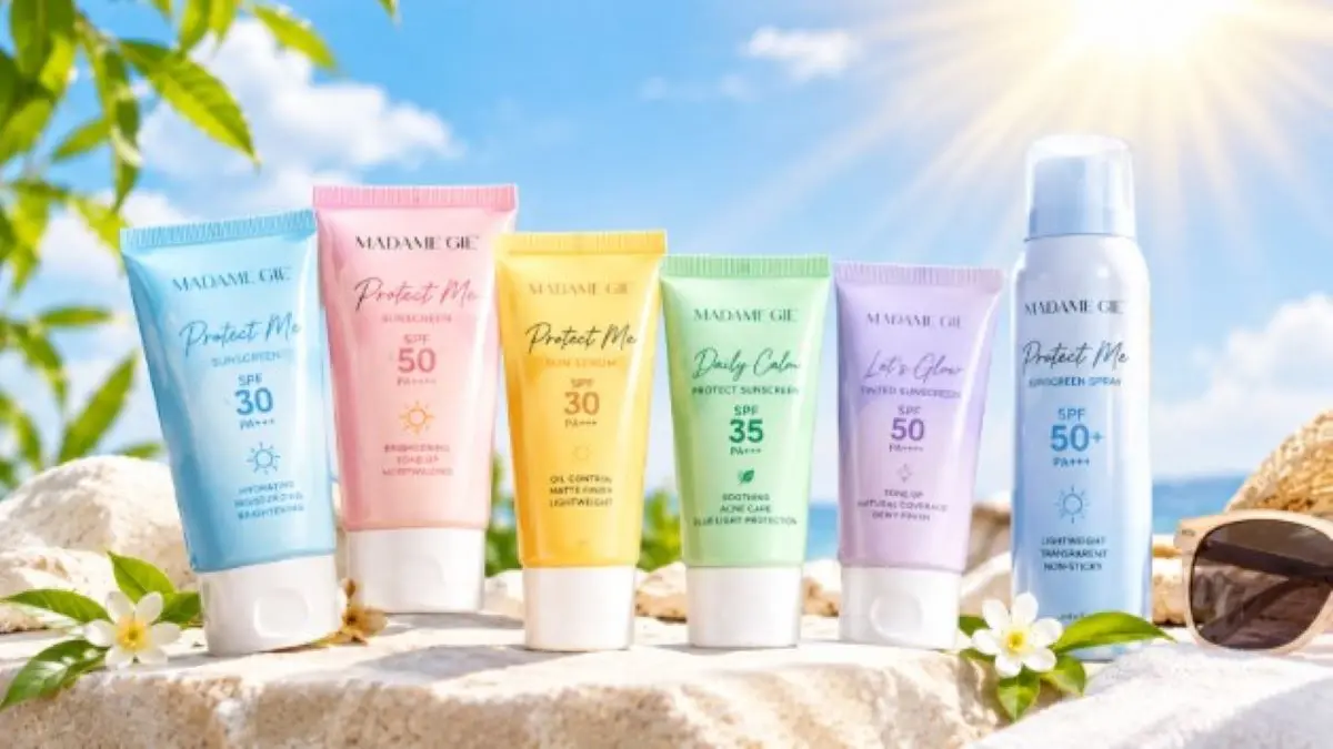 Review Keunggulan Sunscreen Madam Gie! Ini Pilihan Varian Sesuai Jenis Kulit dan Kebutuhan Sunscreen Madam Gie