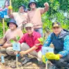 Tekan Abrasi Pesisir Pantura, 1.500 Mangrove Ditanam di Pantai Kuripan Subah Batang
