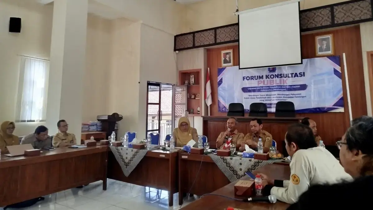 Tingkatkan Transparansi, Dindikbud Kabupaten Pekalongan Gelar Forum Konsultasi Publik Evaluasi Layanan Tingkatkan Transparansi, Dindikbud Kabupaten Pekalongan Gelar Forum Konsultasi Publik Evaluasi Layanan