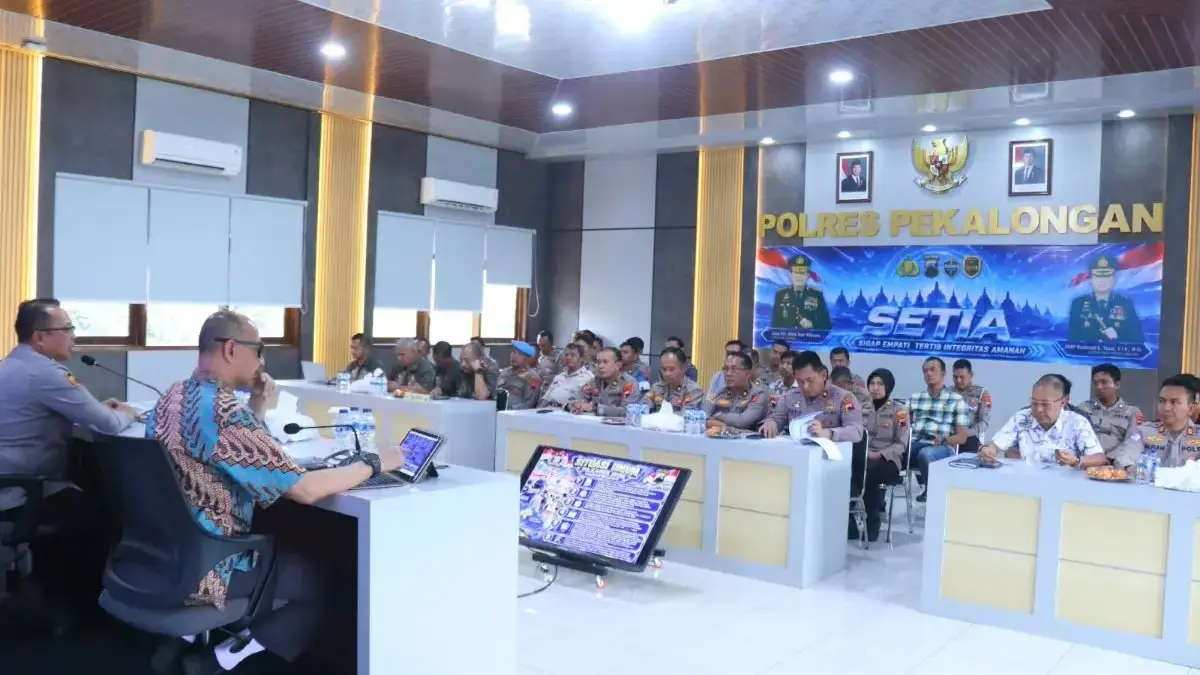 Amankan Pilkades Serentak di 34 Desa, Polres Pekalongan Gelar Operasi Aman Desa 2026
