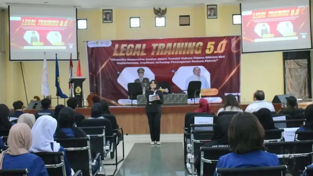Bahas Transisi Hukum Pidana, BEM FH USM Gelar Pelatihan Restorative Justice Gandeng Kejati dan Advokat Bahas Transisi Hukum Pidana, BEM FH USM Gelar Pelatihan Restorative Justice Gandeng Kejati dan Advokat