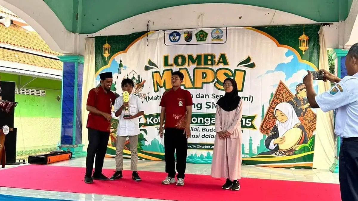 Borong Dua Gelar Juara 1 MAPSI, SMPN 3 Pekalongan Ukir Prestasi Gemilang di Bidang Seni dan Agama Borong Dua Gelar Juara 1 MAPSI, SMPN 3 Pekalongan Ukir Prestasi Gemilang di Bidang Seni dan Agama