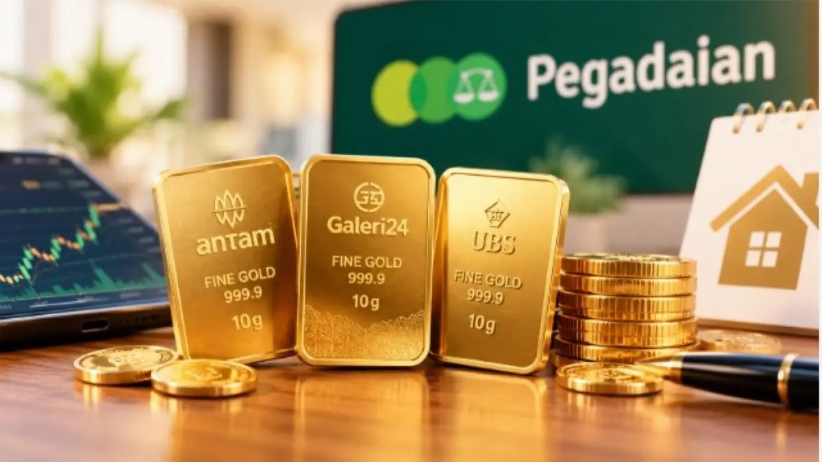 Harga Emas Hari Ini Rabu 7 Oktober 2026 di Pegadaian untuk Antam, Galeri 24, dan UBS! Harga Emas Hari Ini Rabu 7 Oktober 2026