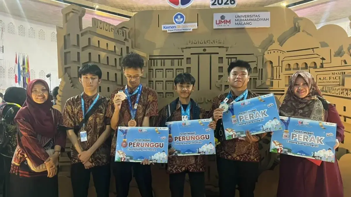 Hebat, MAN IC Pekalongan Raih 4 Medali dan Honorable Mention di OSN 2026