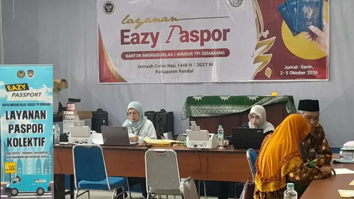 Imigrasi Semarang Jemput Bola di Kendal, Urus Paspor Haji Kini Tak Perlu ke Luar Daerah Imigrasi Semarang Jemput Bola di Kendal, Urus Paspor Haji Kini Tak Perlu ke Luar Daerah
