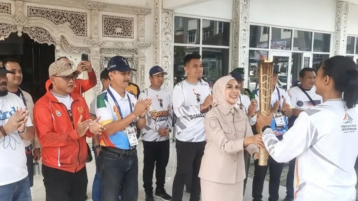 Kantongi 5 Emas Porprov Jateng 2026, Kendal Kirab Obor dan Targetkan Tembus Posisi Lima Besar Kantongi 5 Emas Porprov Jateng 2026, Kendal Kirab Obor dan Targetkan Tembus Posisi Lima Besar