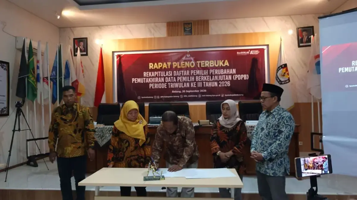 Pemilih di Batang Bertambah 2.477 Jiwa, KPU Soroti Dampak KITB dan Perumahan Baru Pemilih di Batang Bertambah 2.477 Jiwa, KPU Soroti Dampak KITB dan Perumahan Baru