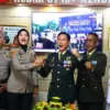 Peringati HUT Ke-81 TNI, Kapolres Kendal Sambangi Makodim Tegaskan Sinergitas Kamtibmas