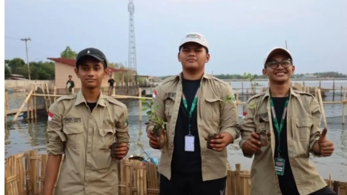 Pulihkan Pesisir Pekalongan, Siswa SMAN 1 Tanam Mangrove Gunakan Metode Inovatif Guludan Pulihkan Pesisir Pekalongan, Siswa SMAN 1 Tanam Mangrove Gunakan Metode Inovatif Guludan