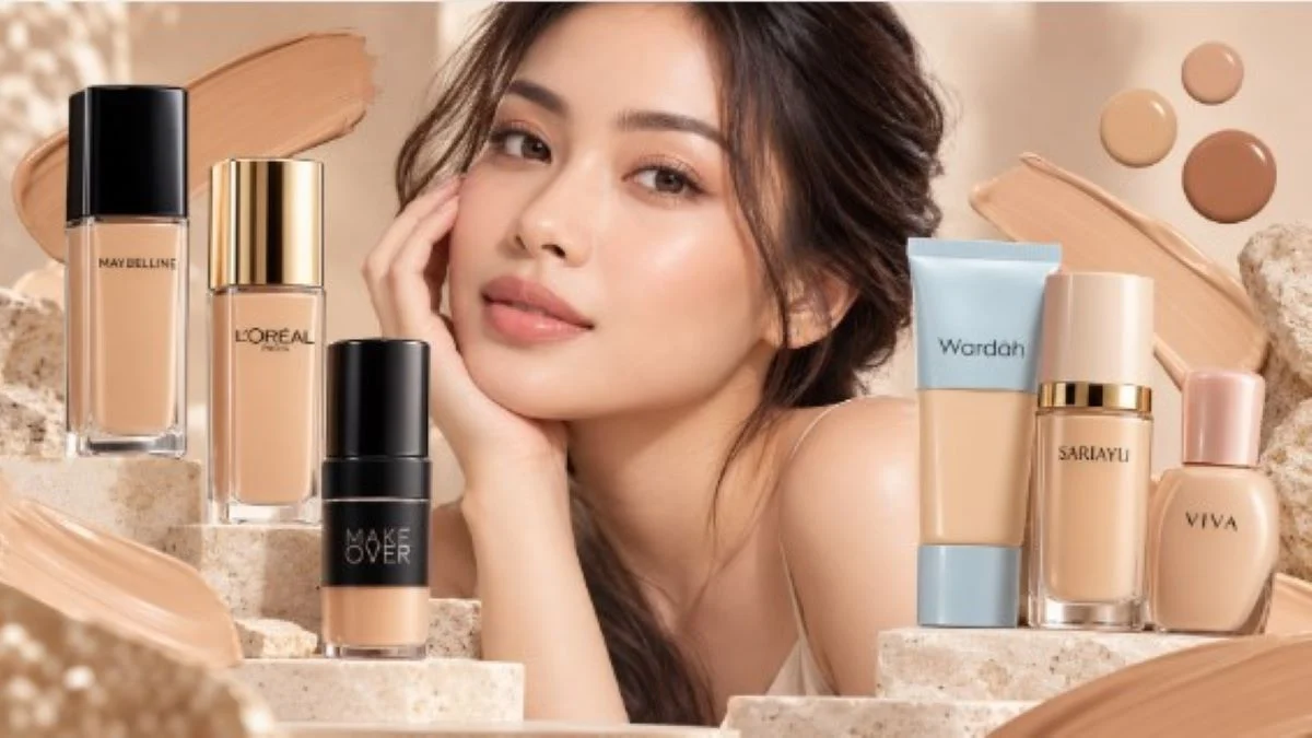 rekomendasi liquid foundation untuk make up