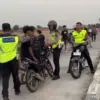Tindak Balap Liar di Exit Tol Setono, Polres Pekalongan Kota Amankan 45 Motor