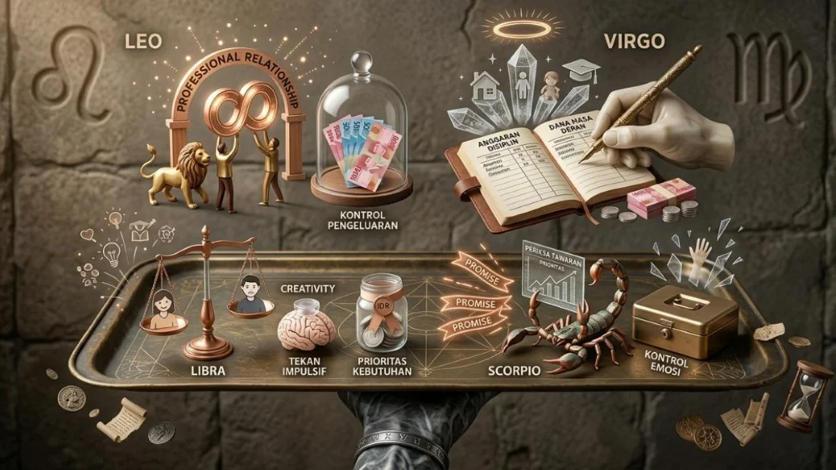 Perhatikan Pengeluaran! Ramalan Keuangan Zodiak Selasa 27 Oktober 2026 untuk Leo, Virgo, Libra, dan Scorpio Ramalan Keuangan Zodiak Selasa 27 Oktober 2026